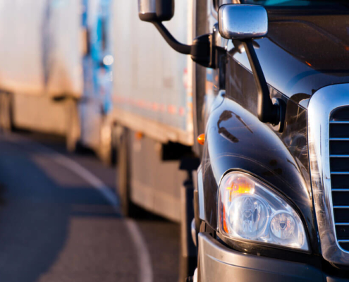 The most common big rig accidents